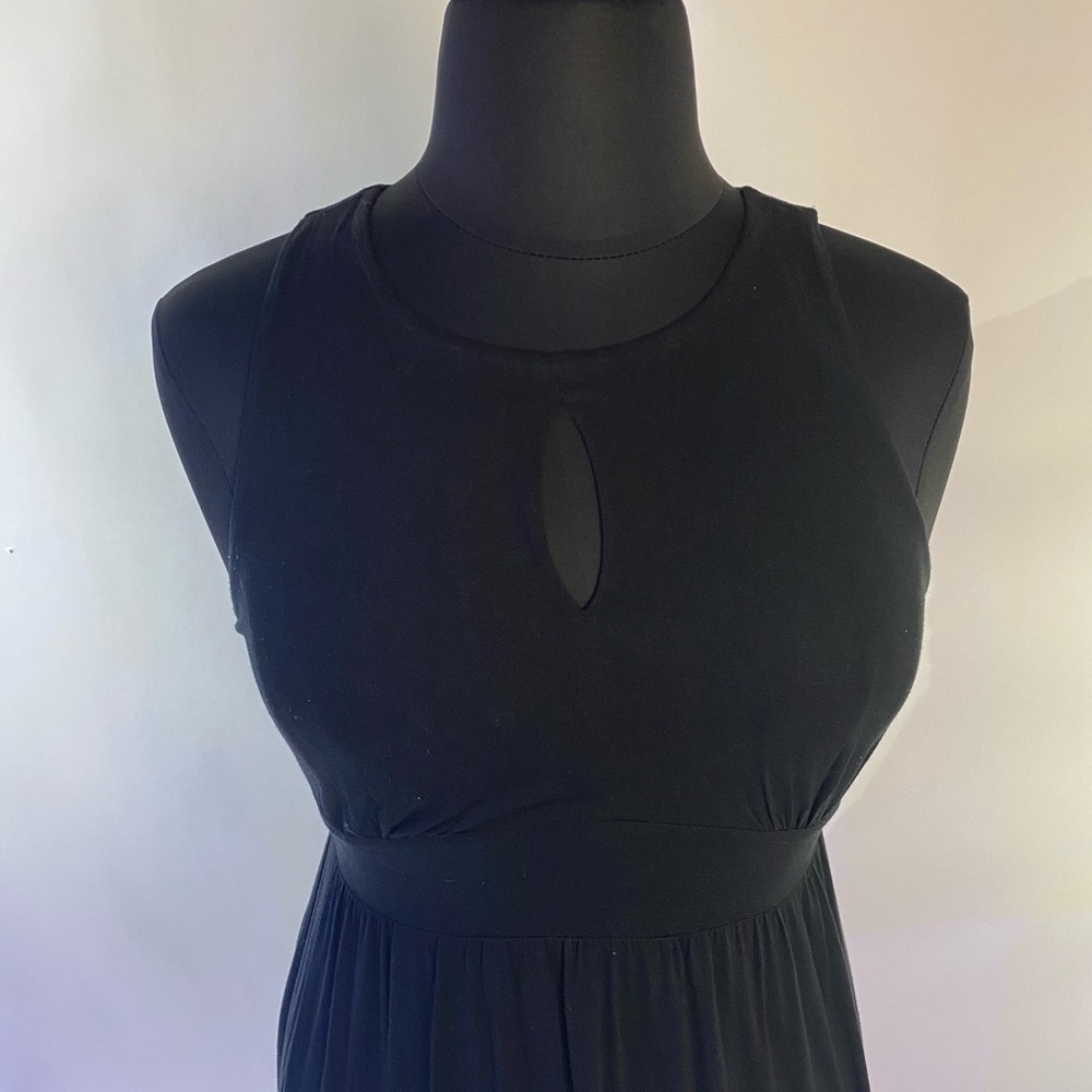 Loft Black Maxi Dress S Small